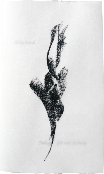 Buchcover No. 9: Dialog für eine Stimme