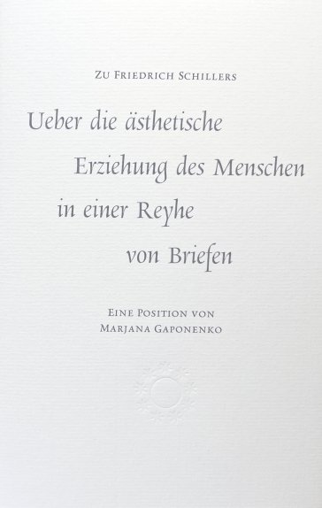 Buchcover Echte Humanität?