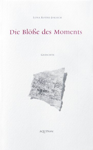 Buchcover Die Blöße des Moments