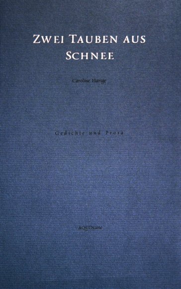 Buchcover Zwei Tauben aus Schnee