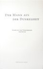 Buchcover No. II: Der Mann aus der Dunkelheit